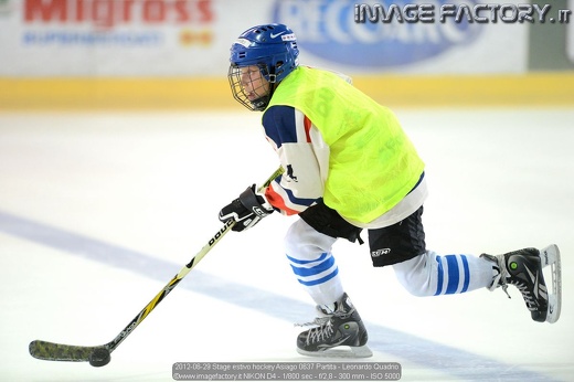 2012-06-29 Stage estivo hockey Asiago 0637 Partita - Leonardo Quadrio